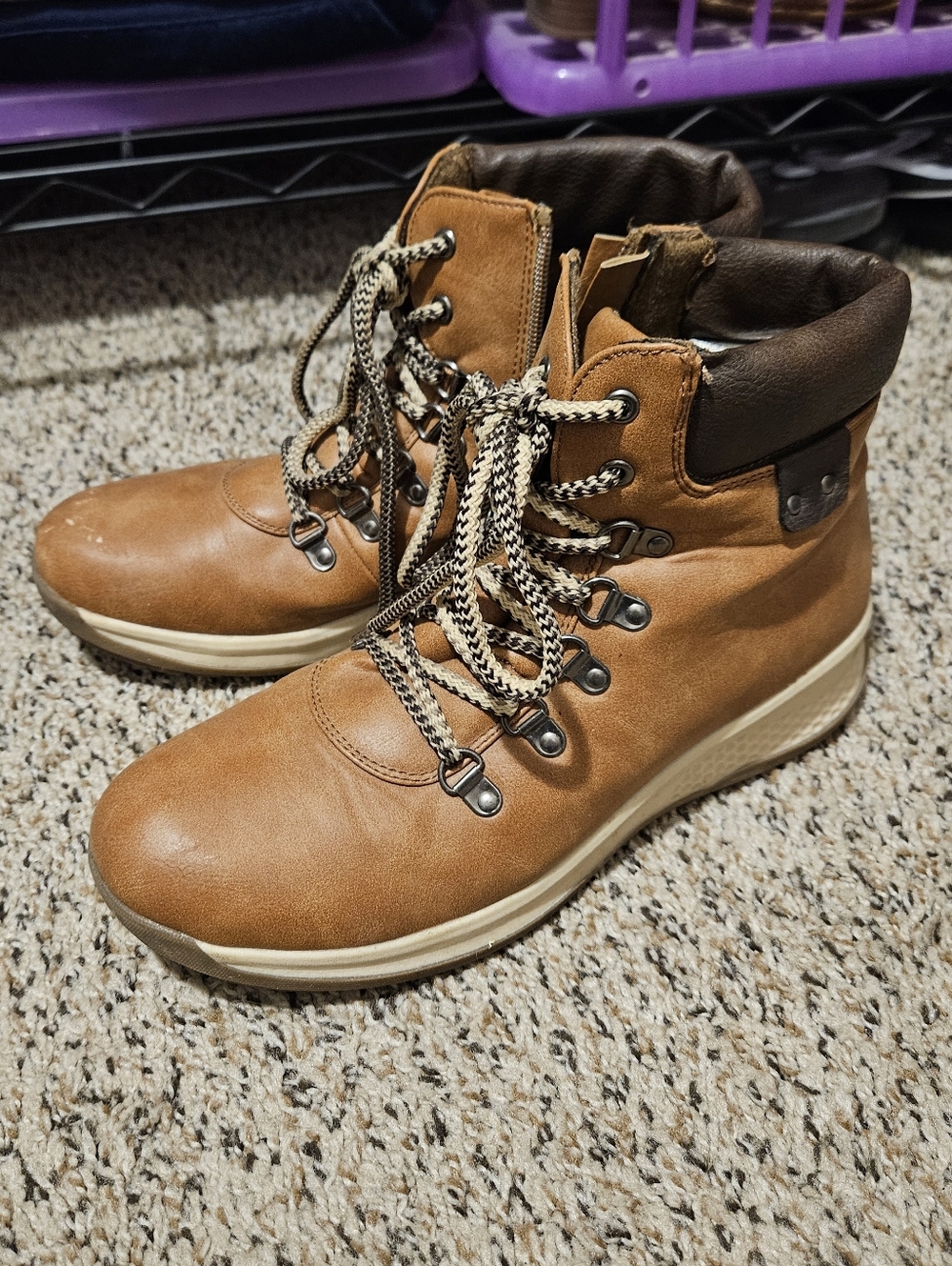 Maurices Cognac Riley Adventure Boot - Picture 5 of 8